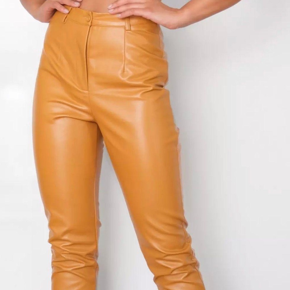 Missguided Faux Leather Pants